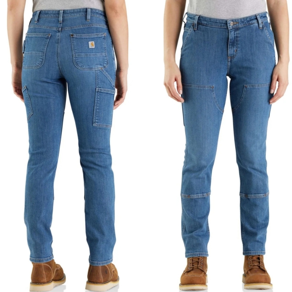 Carhartt Rugged Flex Relaxed Fit Double Front Workwear Carpenter Jeans Short